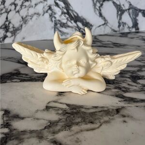 Boys Lie - Angel Cherub Figurine with Wings